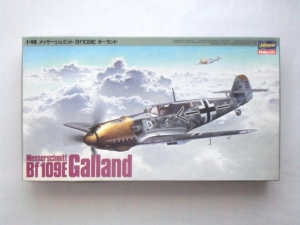 HASEGAWA 1/48 J4 MESSERSCHMITT Bf 109E GALLAND
